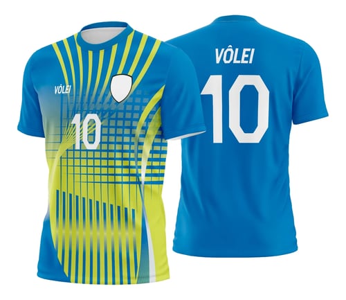 Arte Vetor Camisa de Vôlei - Estampa Camisa de Vôlei