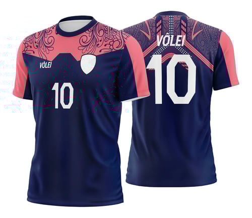 Arte Vetor Camisa de Vôlei - Estampa Camisa de Vôlei