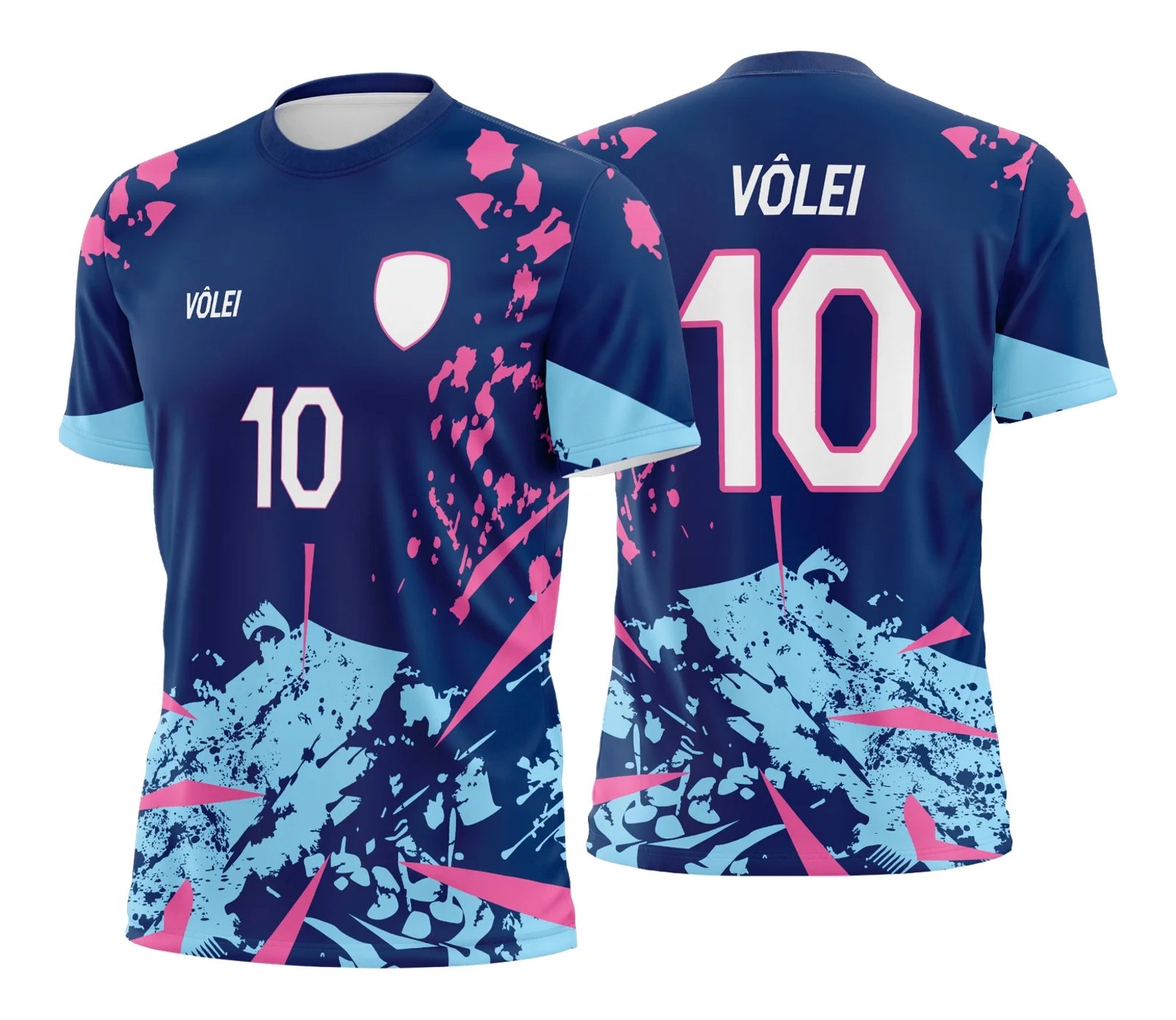 Arte Vetor Camisa de Vôlei - Estampa Camisa de Vôlei