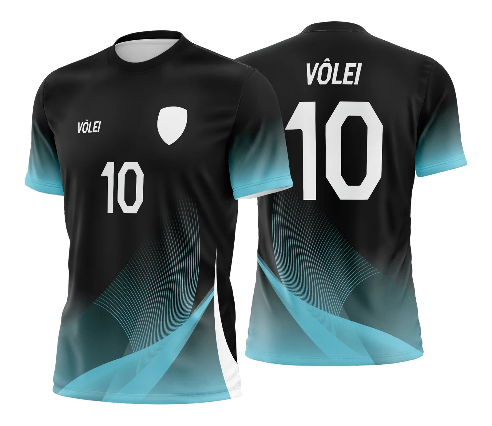 Arte Vetor Camisa de Vôlei - Estampa Camisa de Vôlei