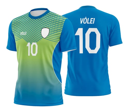 Arte Vetor Camisa de Vôlei - Estampa Camisa de Vôlei