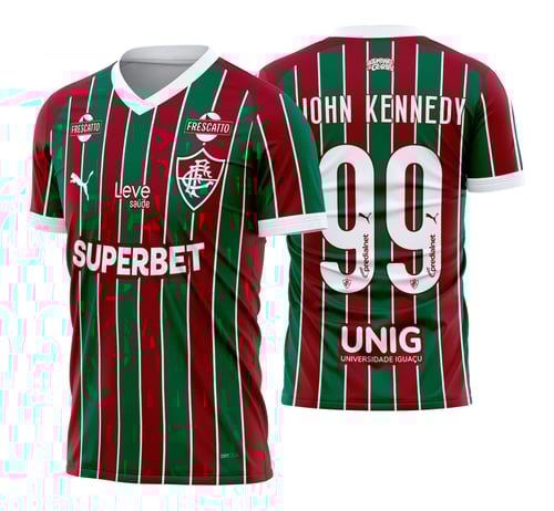 Arte Camisa Fluminense 2026 Titular