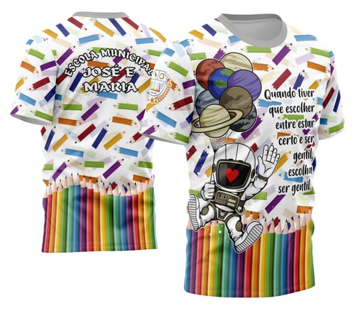 Arte Camisa Professora Personalizada