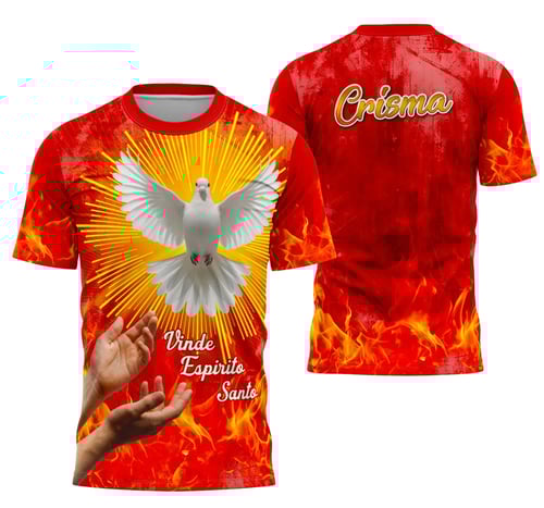 Camisa Religião Crisma 2026 Vermelha