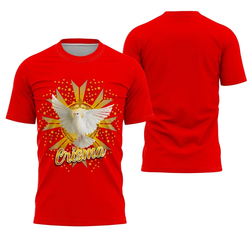 Camisa Religiosa Crisma Religião