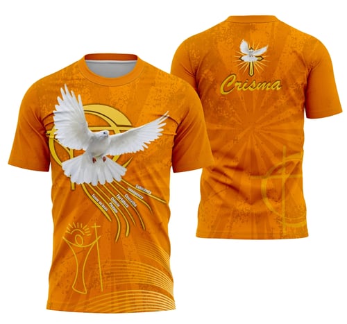 Camisa Religiosa Crisma Religião