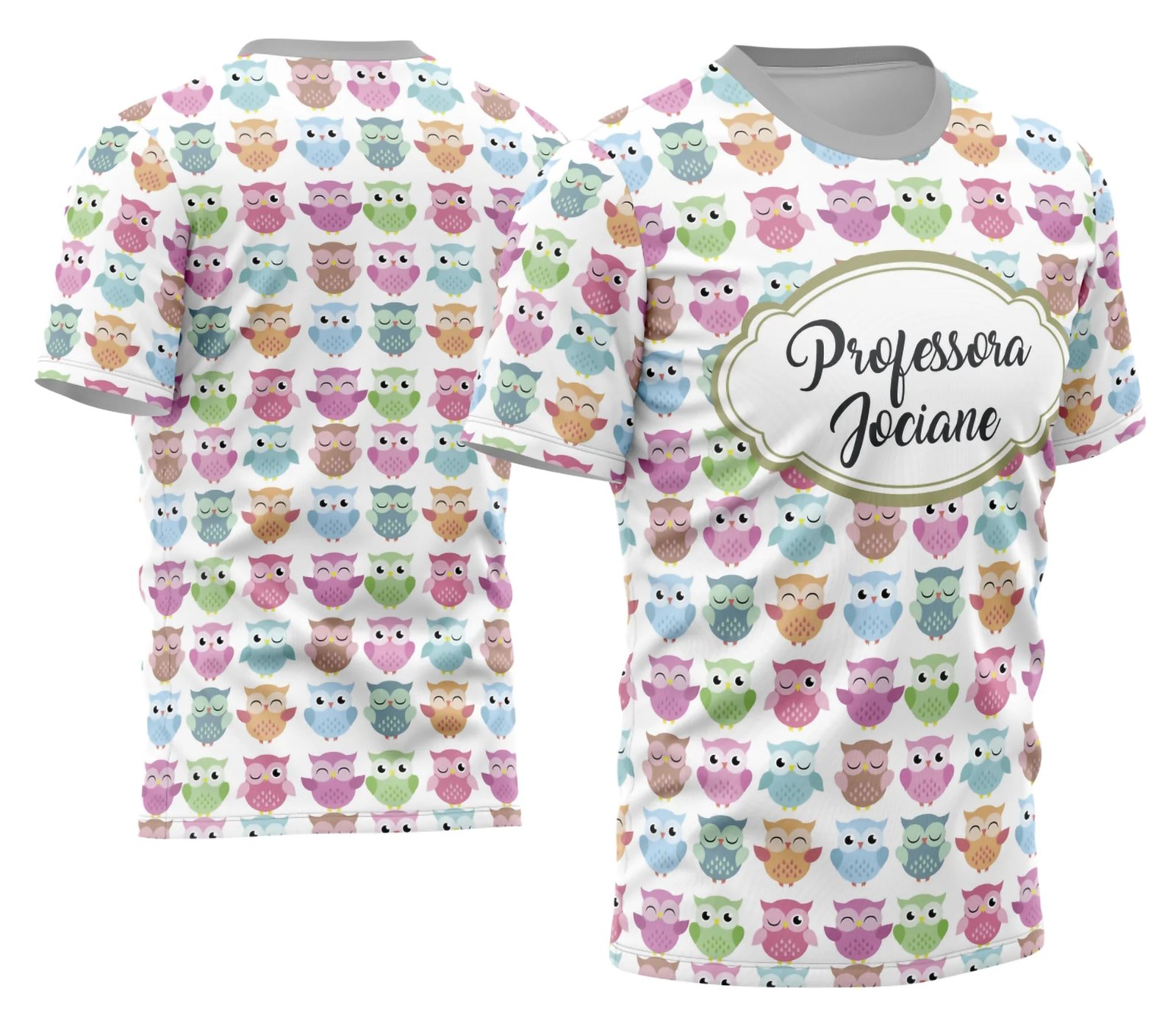Arte Camisa Professora Personalizada