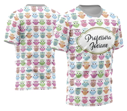 Arte Camisa Professora Personalizada