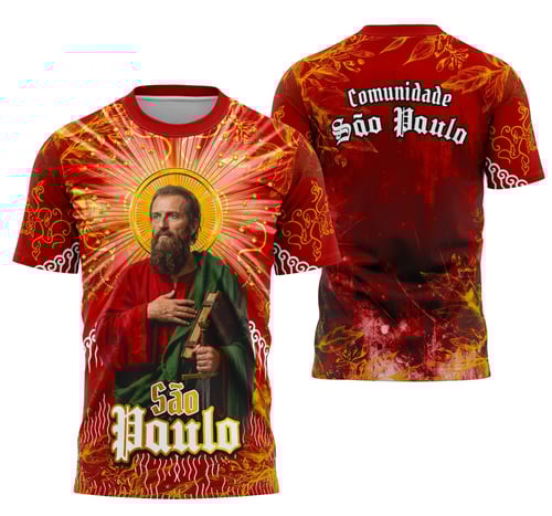 Camisa São Paulo Apóstolo Católica Religião