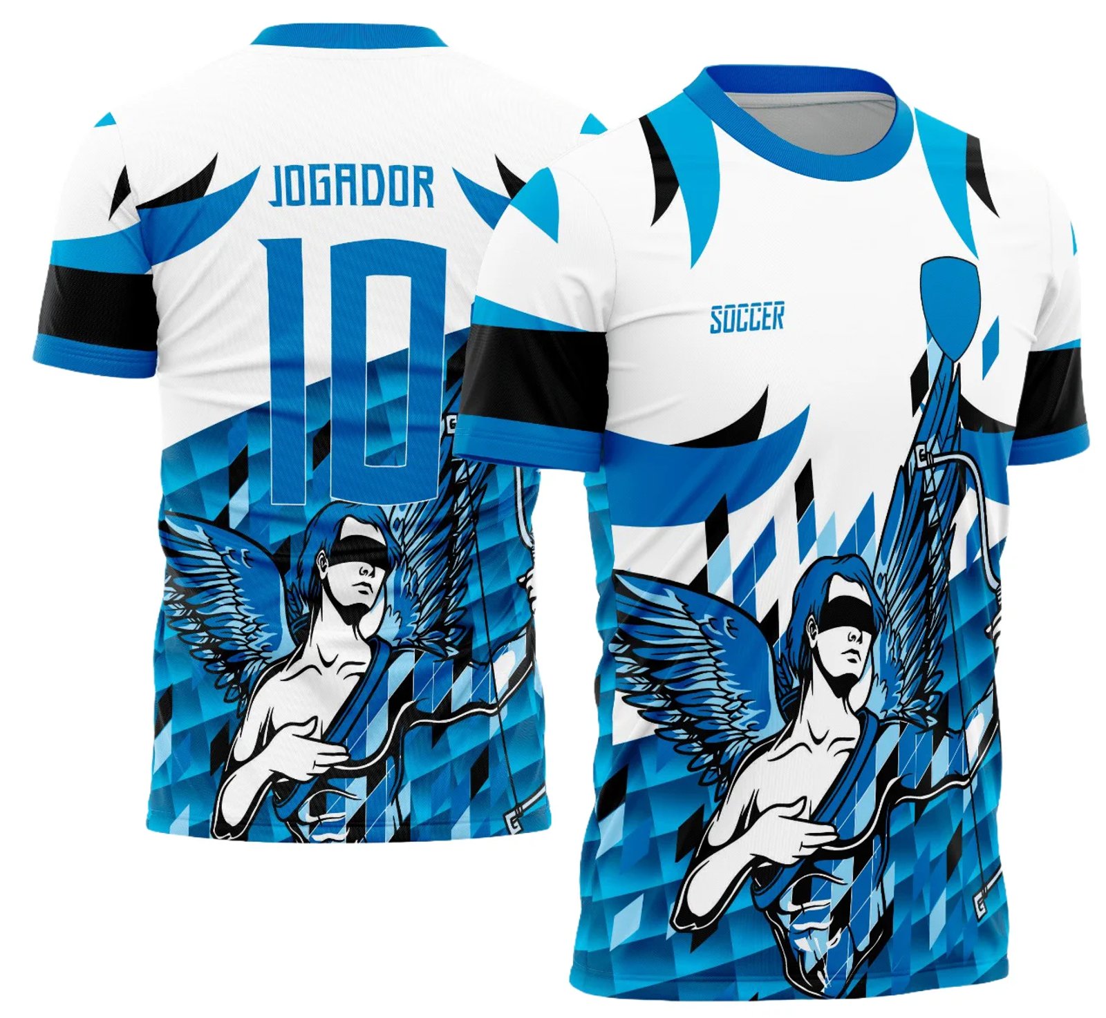 InterClasse Arte Vetor Camisa 2023 Anjo da Justiça