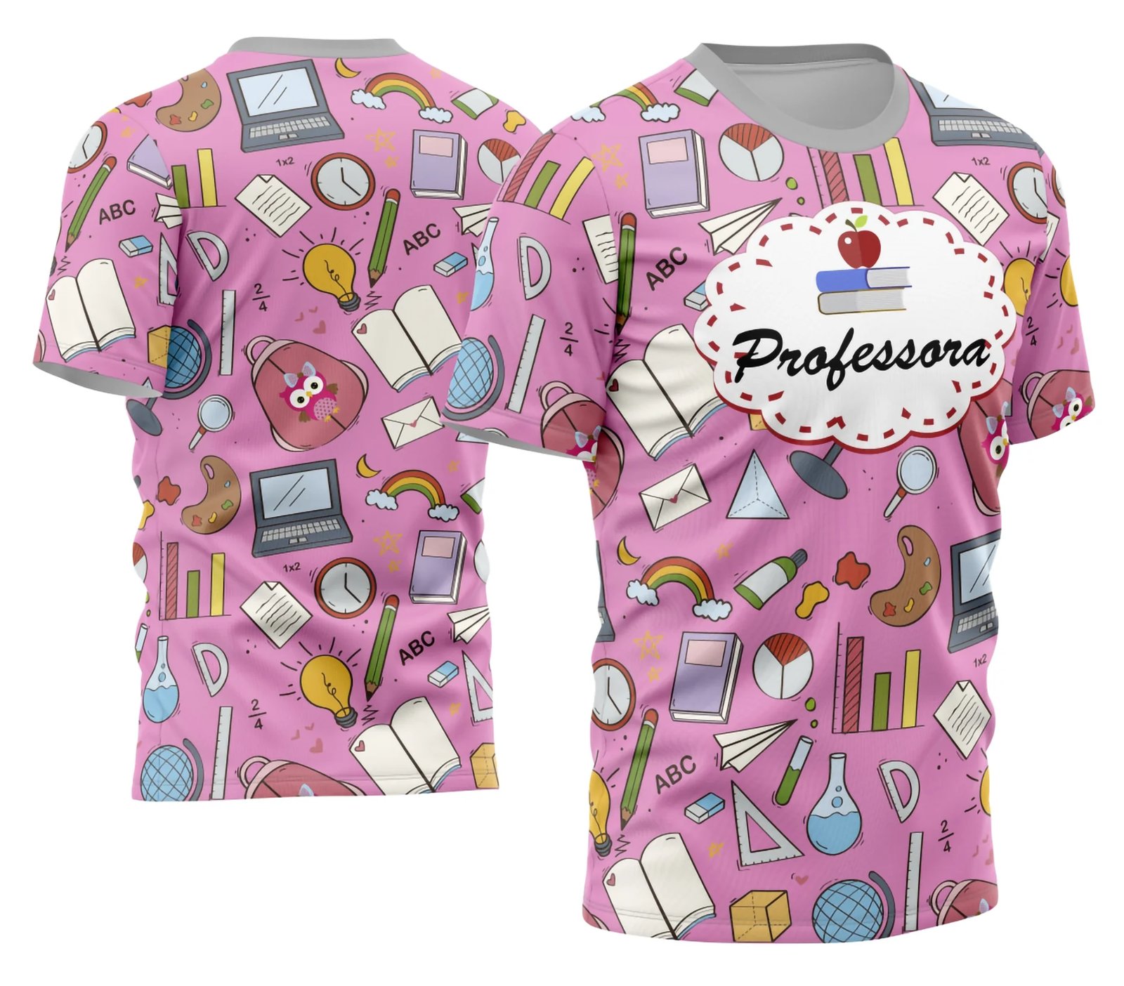 Arte Camisa Professora Personalizada