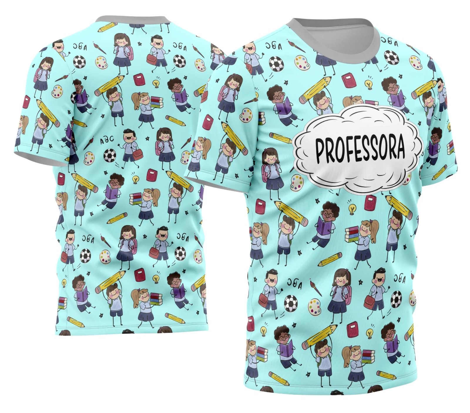 Arte Camisa Professora Personalizada