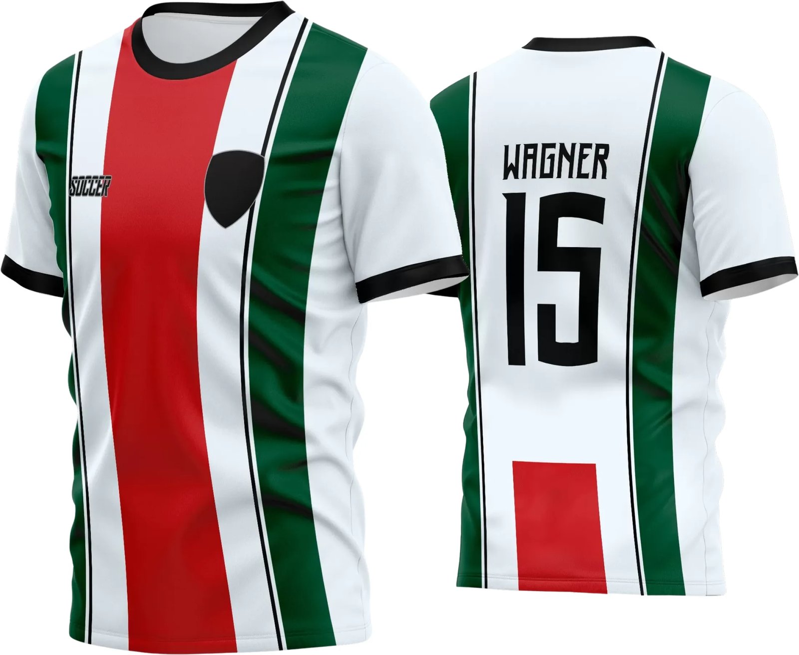 Arte Vetor Estampa Camisa Time Amador Futebol 2024