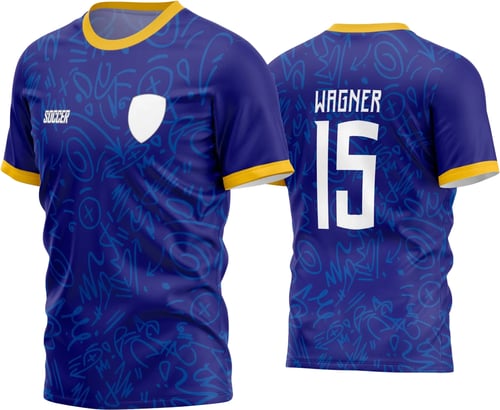 Arte Vetor Estampa Camisa Time Amador Futebol 2024