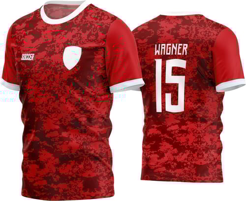 Arte Vetor Estampa Camisa Time Amador Futebol 2024