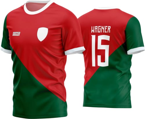 Arte Vetor Estampa Camisa Time Amador Futebol 2024