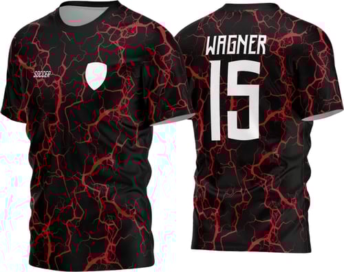 Arte Vetor Estampa Camisa Time Amador Futebol 2024