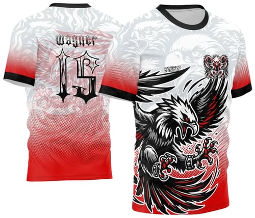 Arte Vetor Camisa de Interclasse Águia Dark M1 2024 - 2025