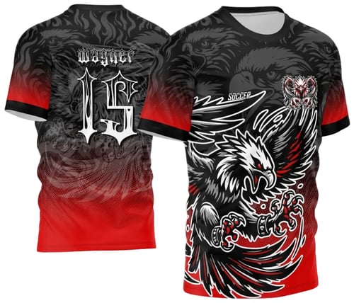 Arte Vetor Camisa de Interclasse Águia Dark M2 2024 - 2025