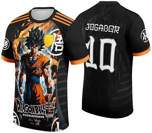 Arte Vetor Camisa de Interclasse Dragon Ball 2024 - 2025