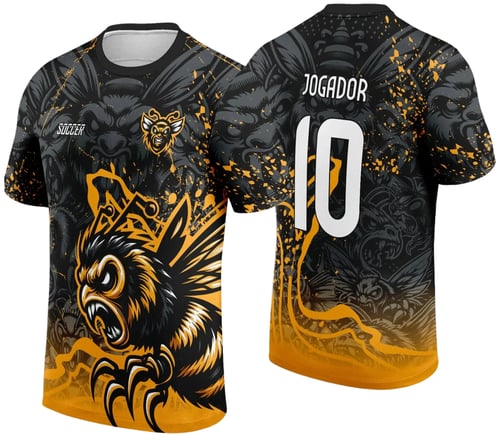 Arte Vetor Camisa de Interclasse Abelha 2024 - 2025