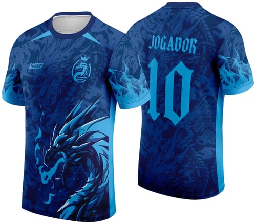 Arte Vetor Camisa de Interclasse Jogos Internos Dragão 2024 - 2025