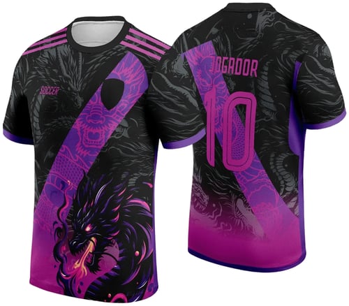  Arte Vetor Camisa Interclasse Dragão - Jogos Internos 2024 - 2025