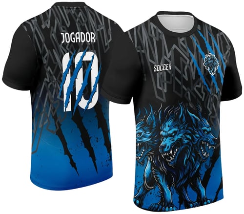  Arte Vetor Camisa Interclasse Cerberus - Jogos Internos 2024 - 2025