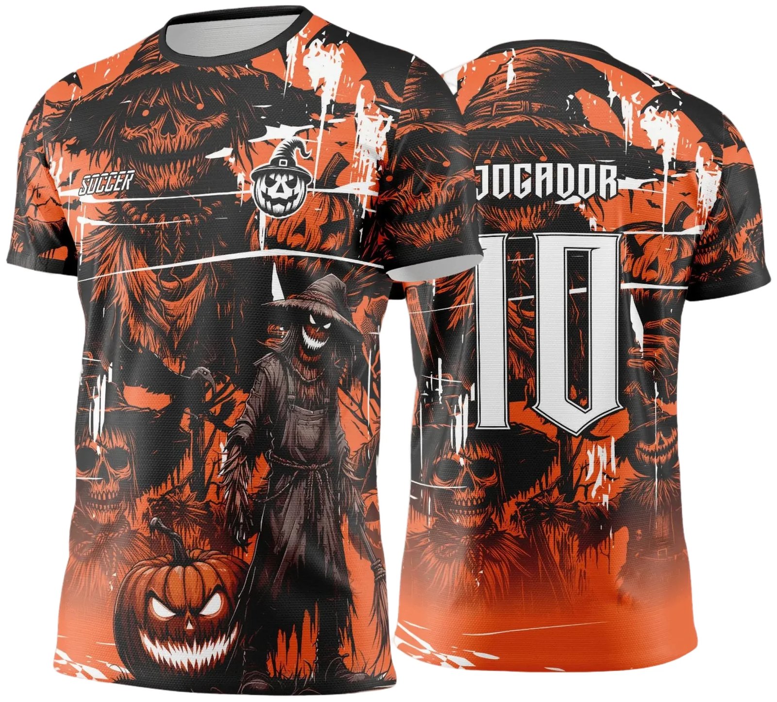 Arte Vetor Camisa de Interclasse Halloween -  Jogos Internos 2024 - 2025