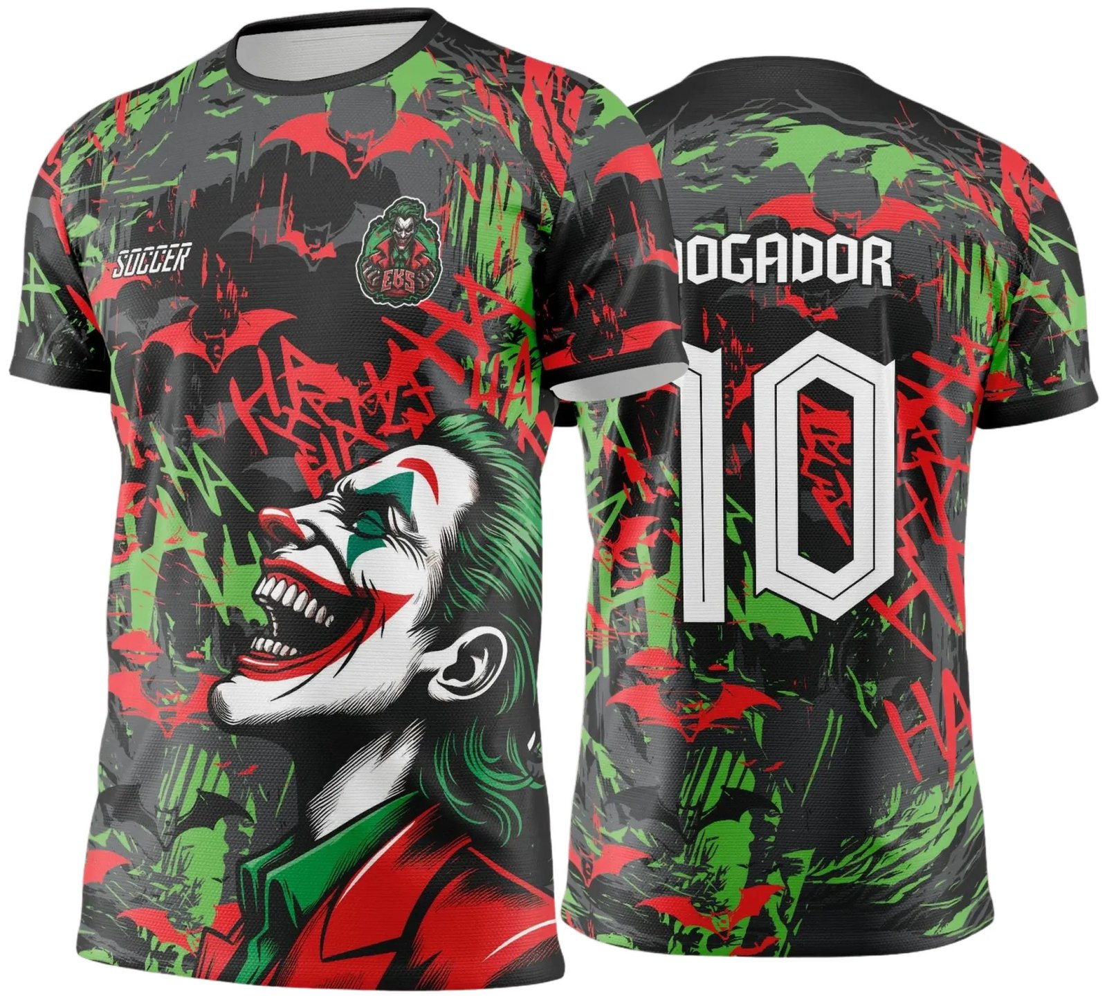 Arte Vetor Camisa de Interclasse Coringa -  Jogos Internos 2024 - 2025