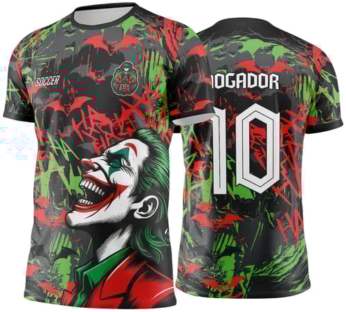 Arte Vetor Camisa de Interclasse Coringa -  Jogos Internos 2024 - 2025