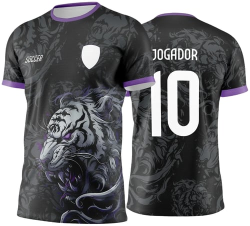 Arte Vetor Camisa de Interclasse Tigre - Jogos Internos 2024 - 2025