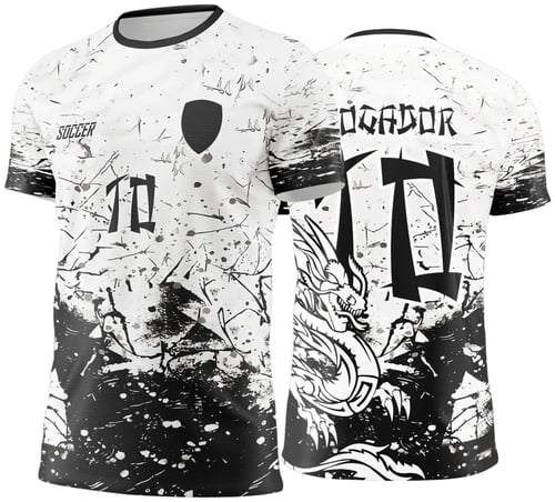 Arte Vetor - Camisa de Interclasse Dragão Branco - 2025