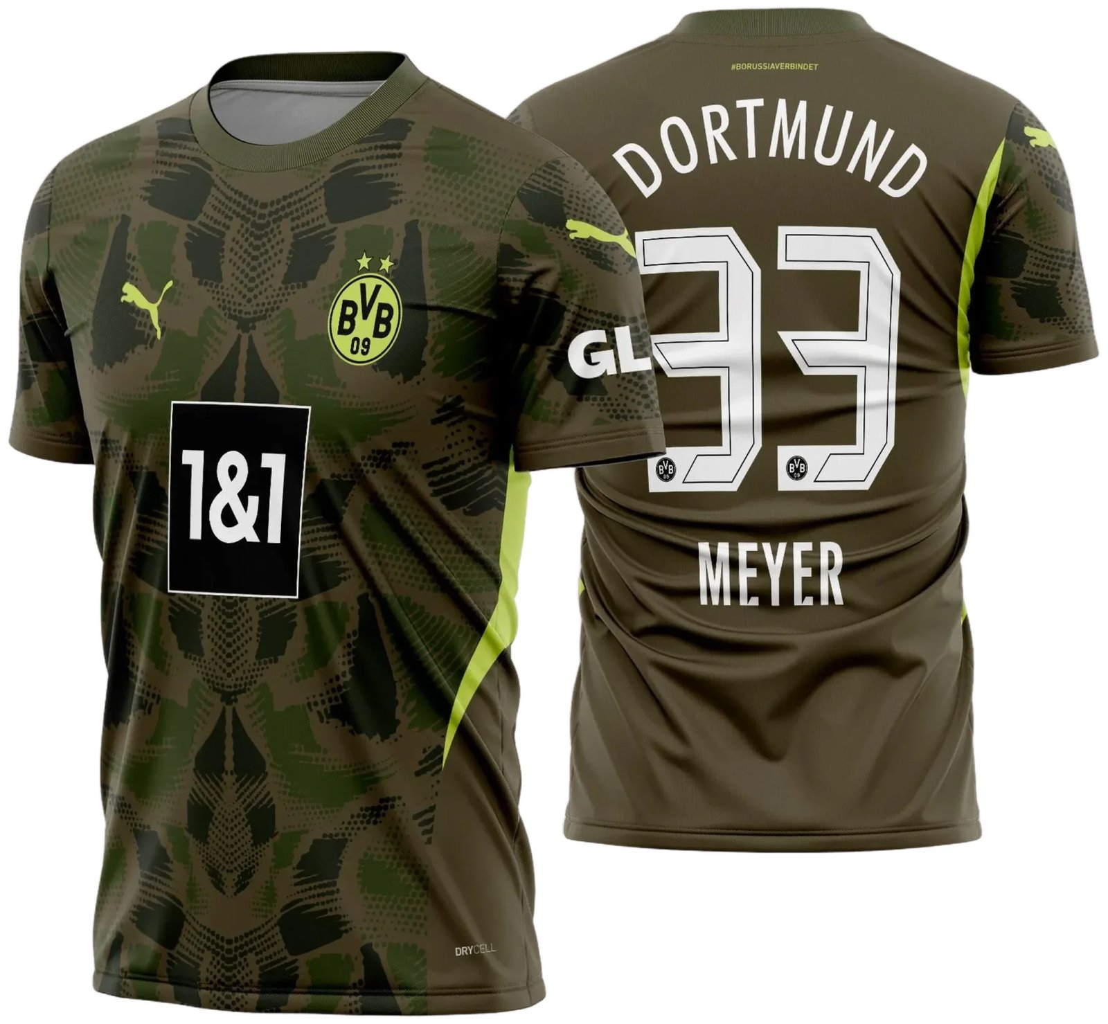 Arte Vetor - Camisa Borussia Dortmund Goleiro 2024 - 2025