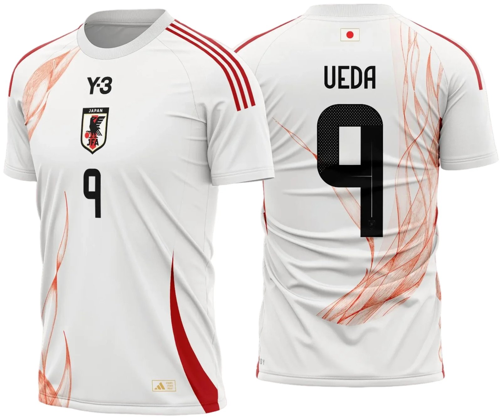 Arte Vetor Camisa Japão Reserva 2024 - 2025