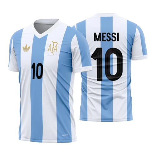 Arte Vetor Camisa Argentina Especial 50 Anos