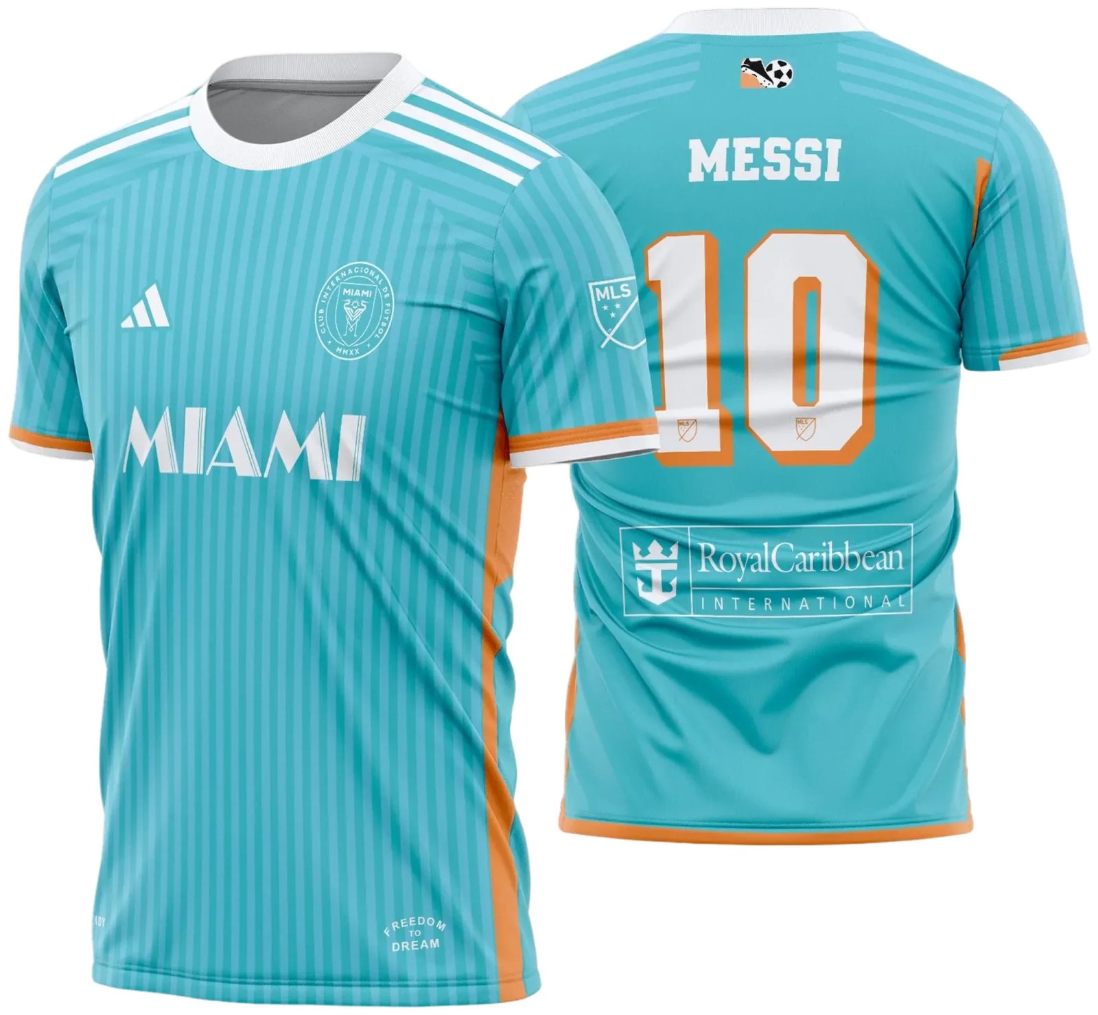 Arte Vetor Camisa Inter Miami Terceira 2024 - 2025