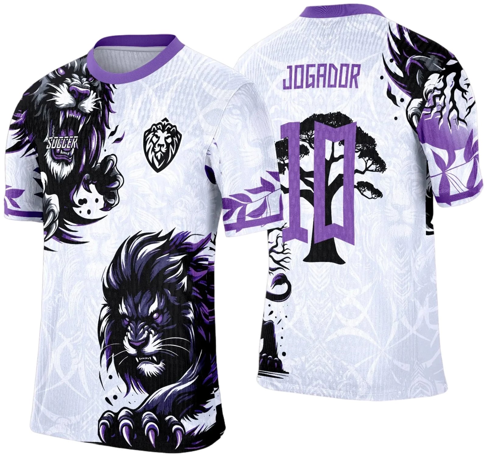 Arte Template Camisa de Interclasse 2025 | Leão Floral