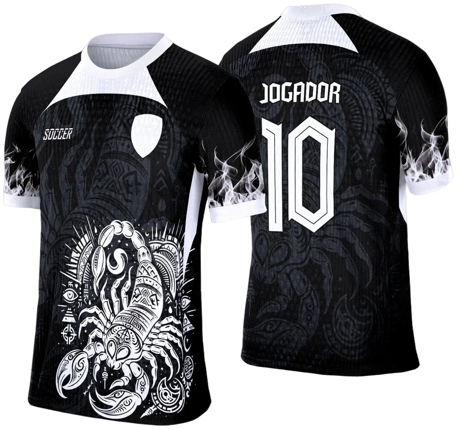Arte Template Camisa de Interclasse 2025 | Escorpião