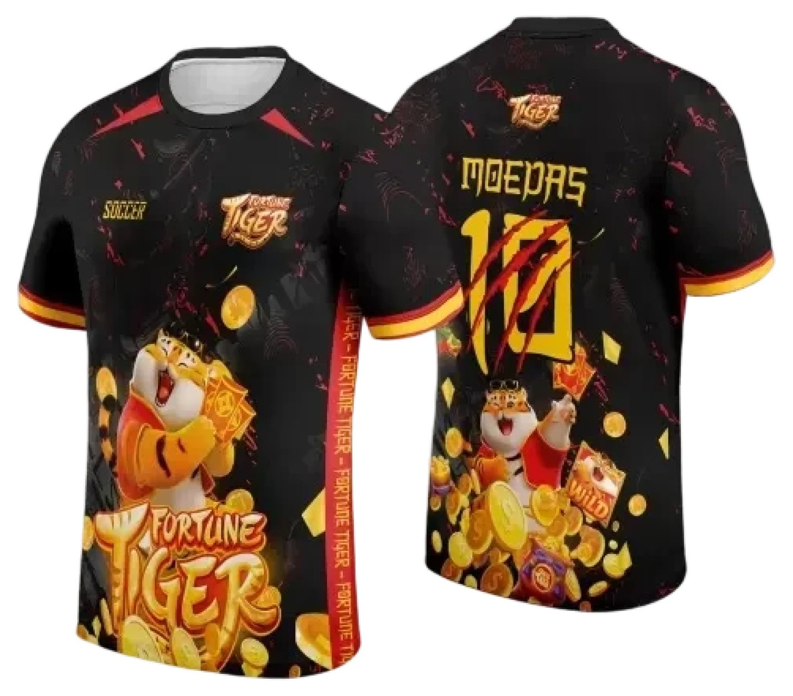 Arte Estampa Camisa Interclasse Tigrinho Mod-167