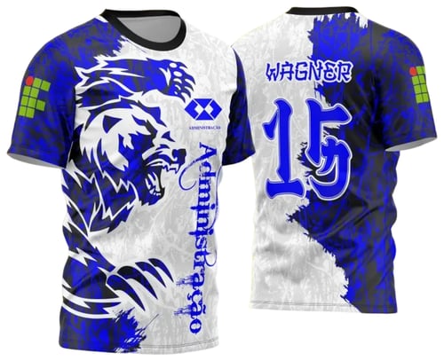 Arte Vetor Camisa de Interclasse Urso Feroz 2025