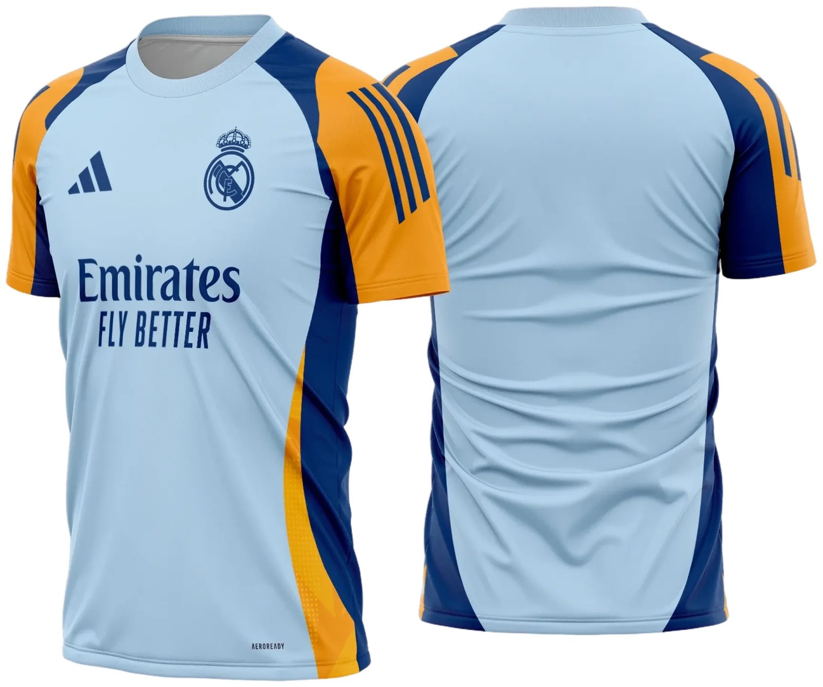 Arte Vetor Camisa Real Madrid Pré-Jogo Especial 2024 - 2025