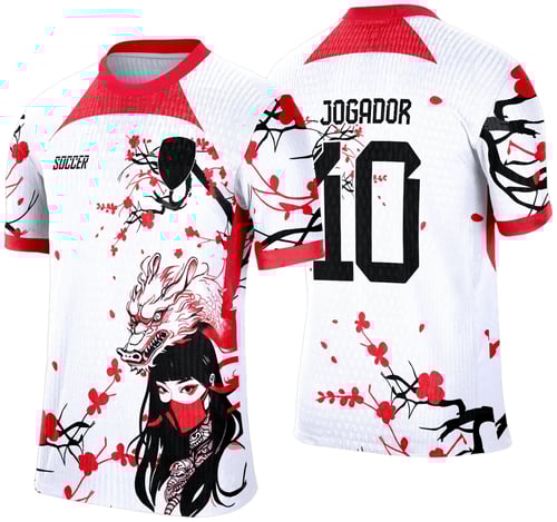 Camisa de Interclasse - Arte Vetor - Anime