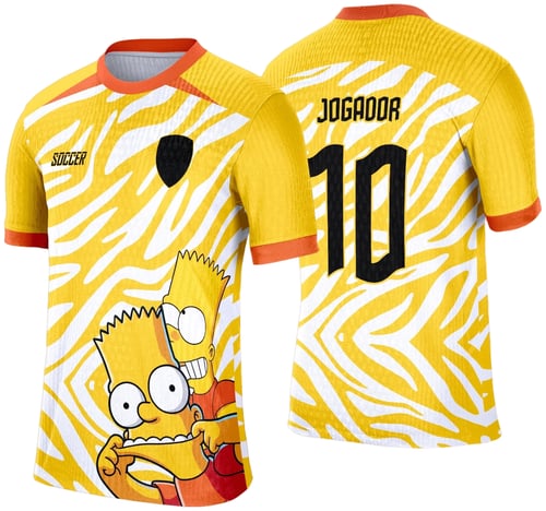 Camisa de Interclasse - Arte Vetor - Bart Simpson