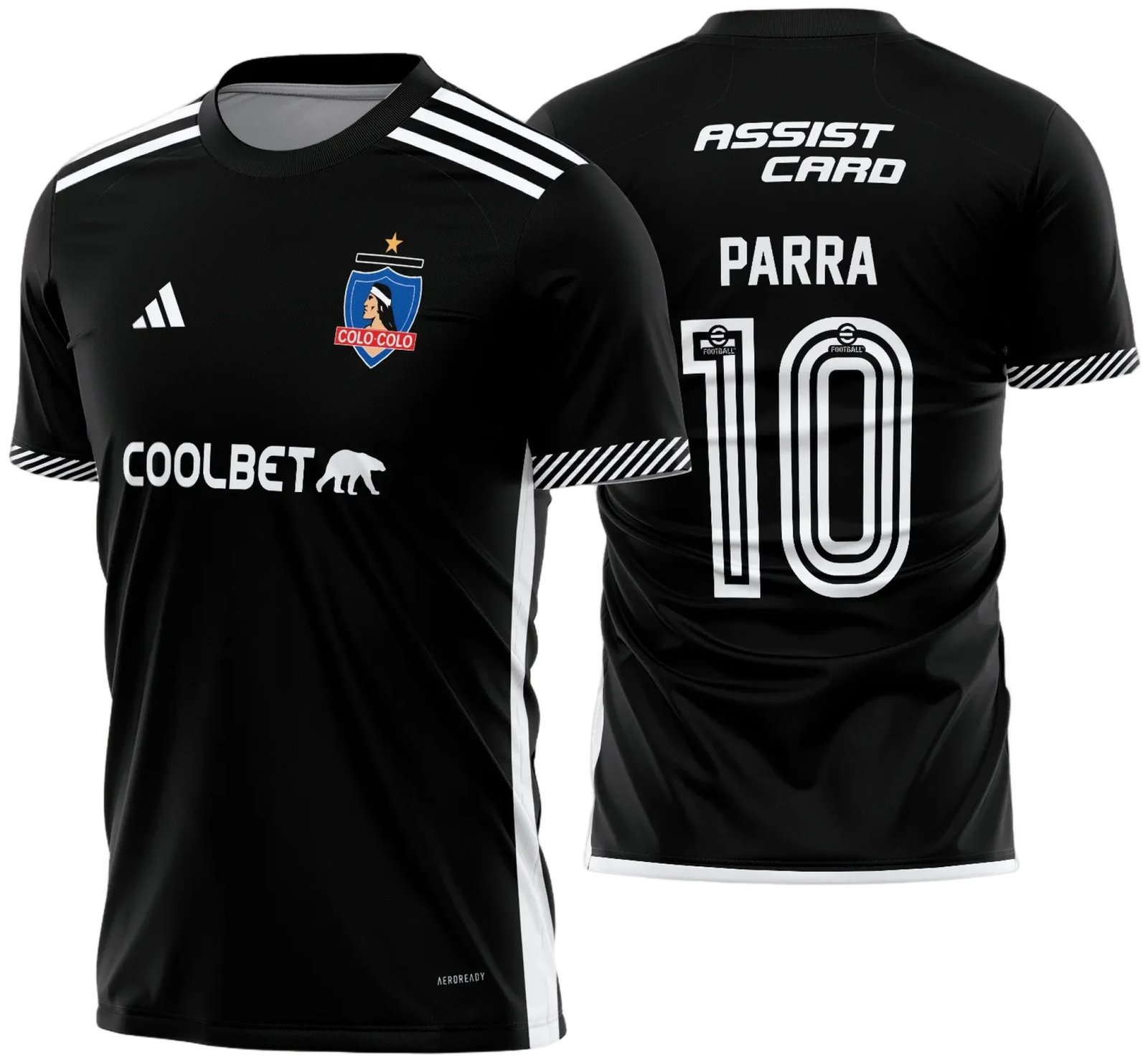 Camisa Colo Colo Reserva 2024 - 2025 - Arte Vetor