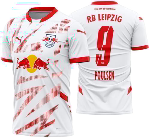 Arte Vetor - Camisa RB Leipzig Titular 2024 - 2025
