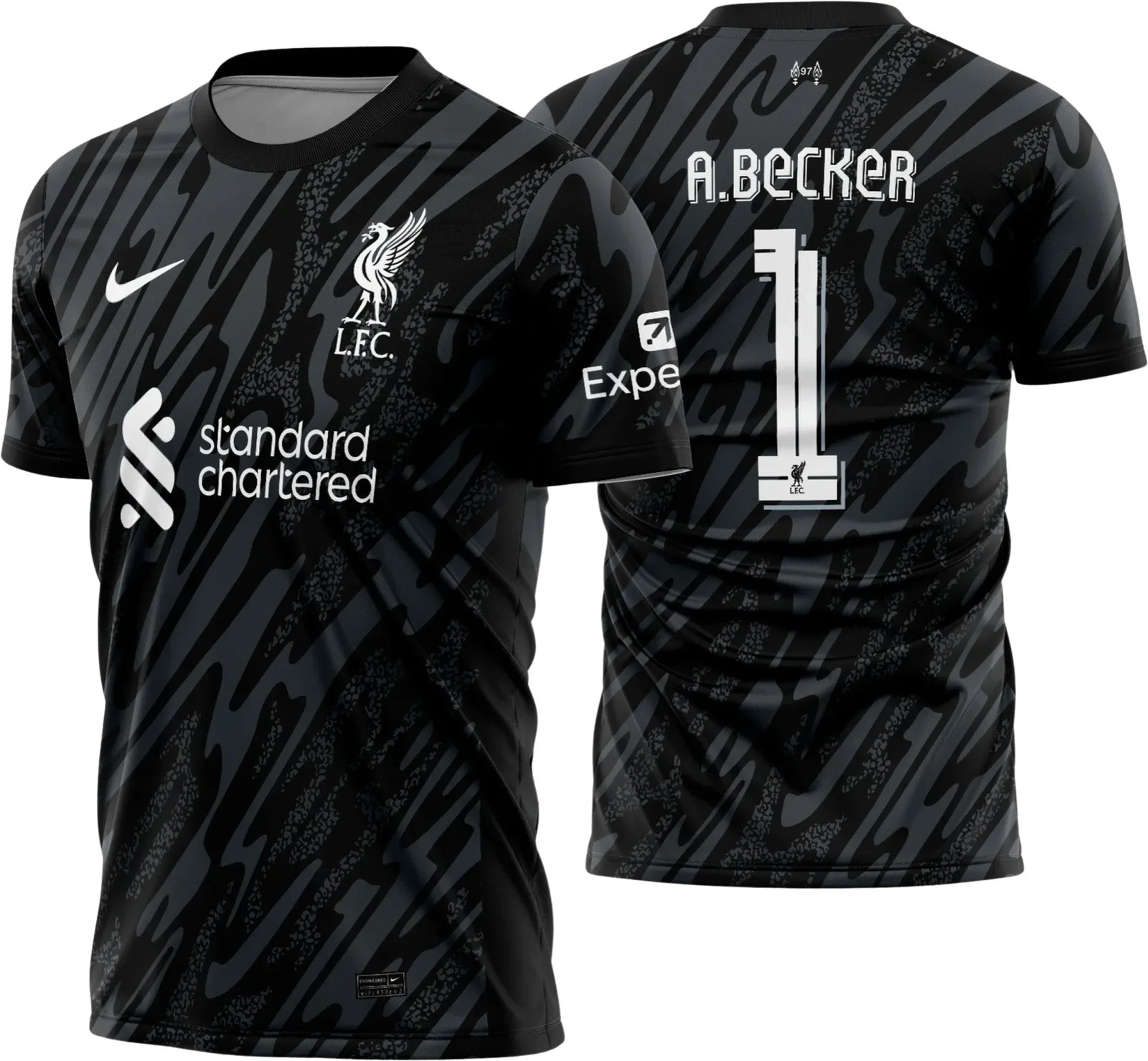 Arte Vetor - Camisa Liverpool Goleiro 2024 - 2025