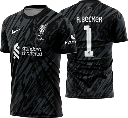 Arte Vetor - Camisa Liverpool Goleiro 2024 - 2025