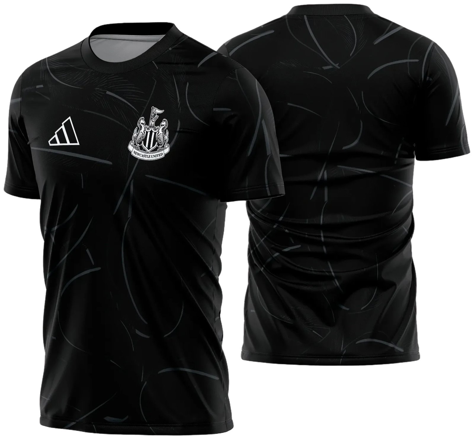 Arte Vetor - Camisa Newcastle Pré-Jogo 2024 - 2025 2