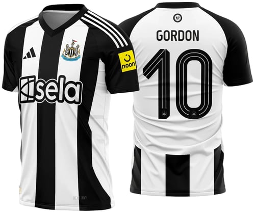 Arte Vetor - Camisa Newcastle Titular 2024 - 2025